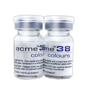 Acme 38 Monthly Colours Contact Lenses (1 Lens Box)