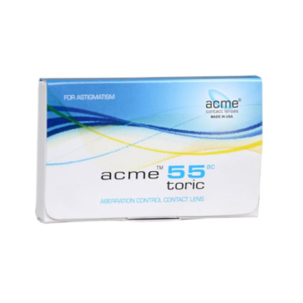 Acme 55 Toric Cross Compound Monthly (6 Lens Box)