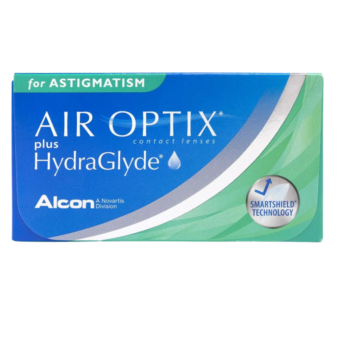 Alcon Air Optix Plus HydraGlyde For Astigmatism (3 Lens/Box)