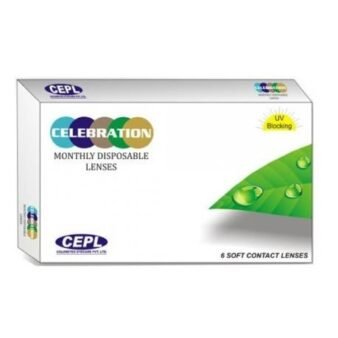 Celebration Clear Monthly Disposable Lenses (6 Lens/Box)
