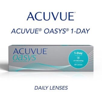 Johnson & Johnson Acuvue Oasys 1-Day HydraLuxe Contact Lenses (30 Lens Pack)