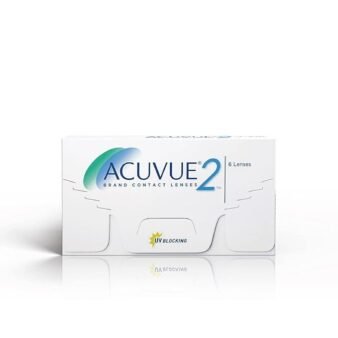 Johnson & Johnson Acuvue 2 One Month Reusable Contact Lenses (6 Lens/Box)